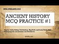 UPSC Prelims 2027 | Ancient History MCQ Practice | Ncert + Standard book based