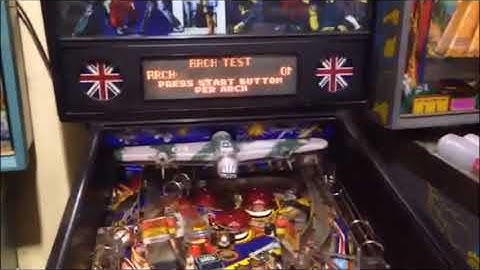 Data East TOMMY Pinball Machine new Blinders control arc.