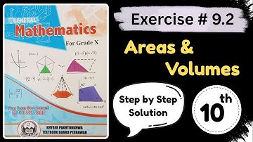 Exercise 9.2 Areas and Volumes | Unit 9 Areas and Volumes | Class 10th General Math