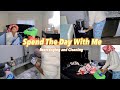 Spend the day with me cleaning & rearranging my apartment | Eva Williams