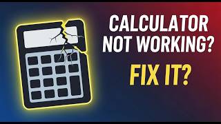 How To Fix Calculator App Not Working In Windows 11 Windows Calculator Download