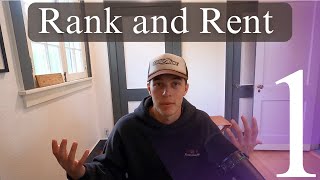 Rank and Rent Day 1  Building 100% in Public