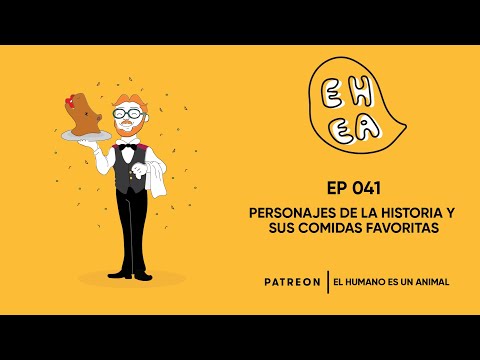EL HUMANO ES UN ANIMAL EPI - Personajes de la historia y sus comidas favoritas