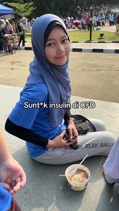 INSULIN INJECTION AT CFD, WHICH IS SAYINGLY THE BUSIEST IN INDONESIA😄