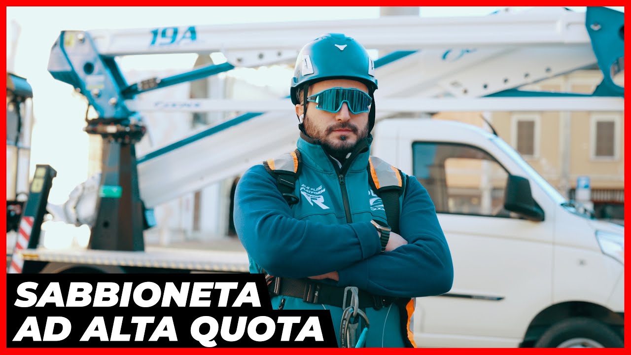 Quanto è AGILE questa piattaforma aerea? Test a Sabbioneta.