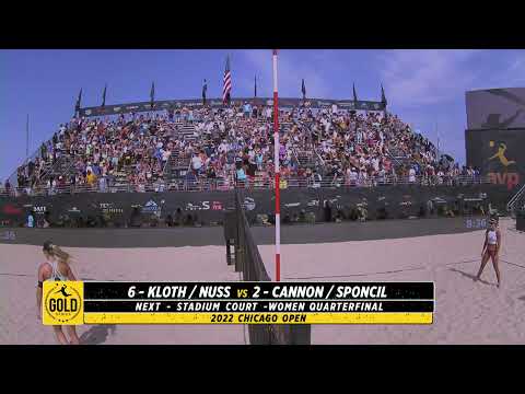 AVP Chicago Open | Ta. Crabb/Sander vs. Brewster/Friend | Stadium Court | Gold Series