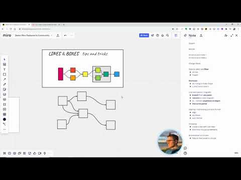 Diagramming Power-Up -- Tips & Tricks for Miro Lines & Boxes