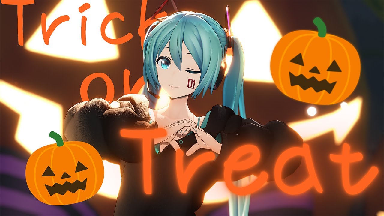 【MMD】Happy Halloween🎃/つみ式初音ミク 【MV】