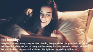 Health Benefits Of Watching Porn