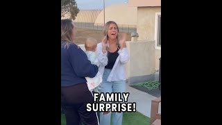 Family Surprises Girl On Graduation Caters Clips