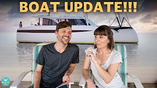 BOAT BUILD UPDATE: HYBRID-ELECTRIC HH44 CATAMARAN @gonewiththewynns