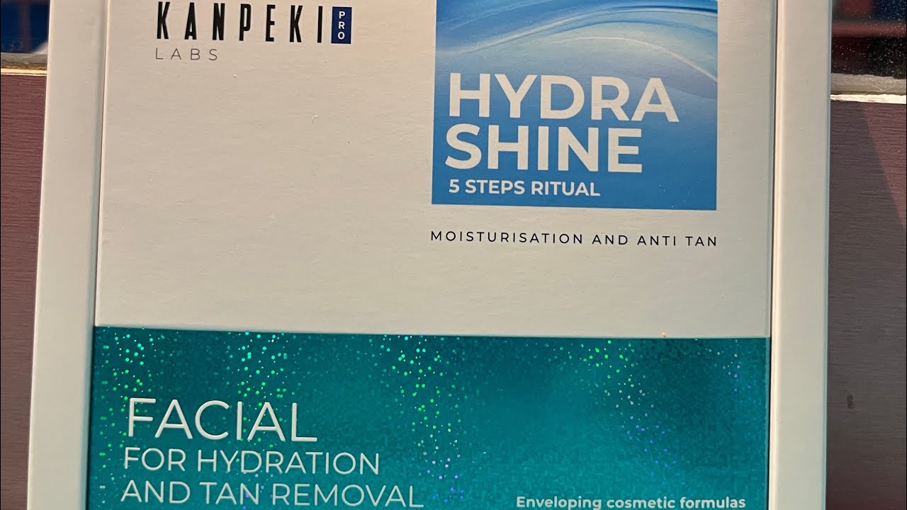 KANPEKI PRO LABS HYDRA SHINE FACIAL FOR HYDRATION AND TAN REMOVAL