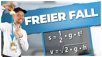 Wie lautet die Formel für die Fallhöhe?