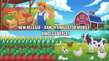 NEW RANCH SIMULATOR MOBILE!! | MY RANCH SIMULATOR 3D ANDROID GAMEPLAY