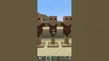 The MmmMmmMmmMmm Target Dummy Mod For Minecraft