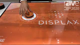 ISE 2020: DISPLAX Highlights Tilebased Table Touch Screen with Narrow Bezel and Item Detection