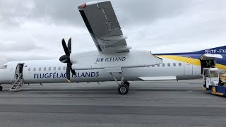 Trip Report Air Iceland Reyjkavik Domestic Airport To Akureyri Bombardier Q400