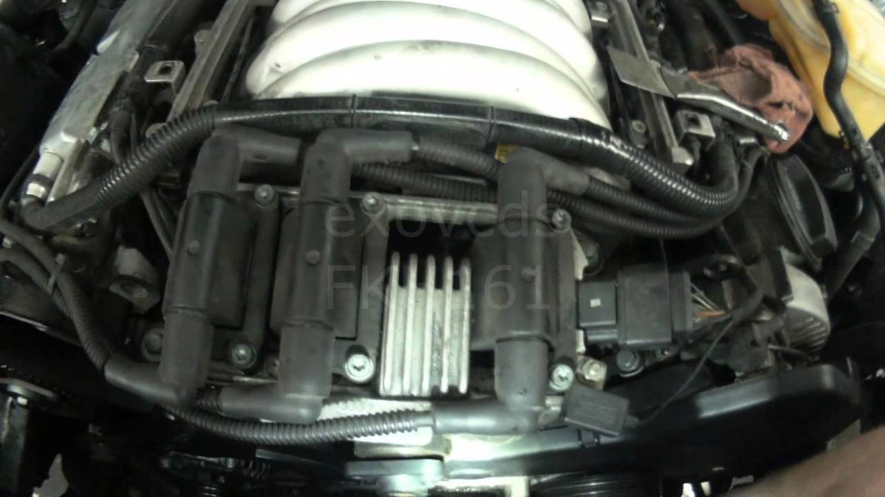 Audi C5 A6 2.8l AHA Timing Belt Kit, Water Pump & Thermostat (part 4
