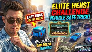 How to Complete OSB Heist Elite Challenge Finale! (Easy Trick) | Gangstar Mirage City 🚗💥