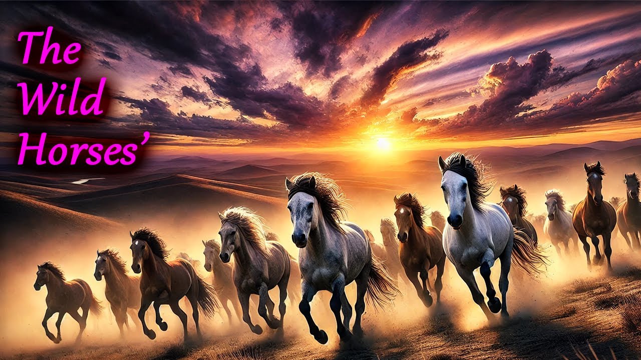 The Wild Horses’ Flight: A Tale of Freedom