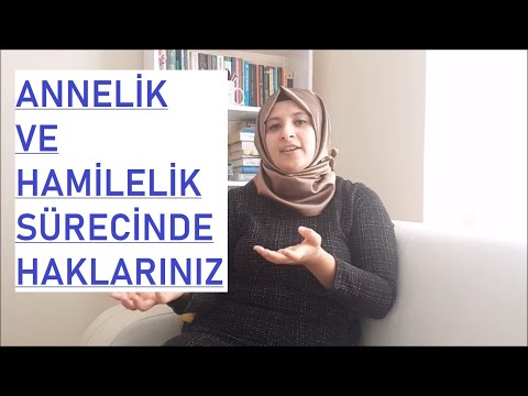 Video: Annelik Izninde Anneye Nasıl Yetişilir