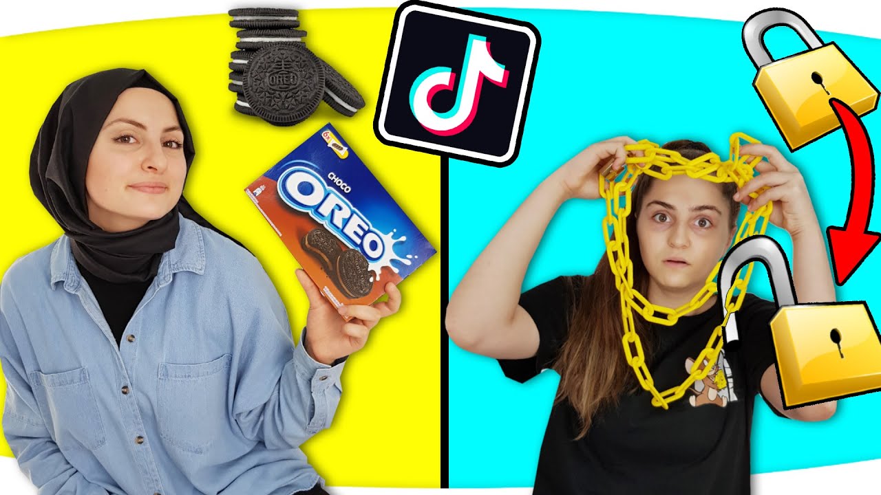 TikTok HAYAT HİLELERİNİ DENEDİK! #7 Gizemli Yöntemle Kilidi Açmayı Başabildik Mi Acaba ?