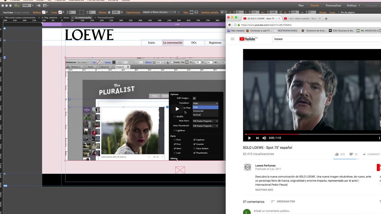Insertar video de Youtube en Muse - YouTube