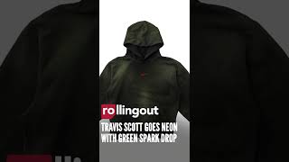 Travis Scott Goes Neon With Green Spark Drop