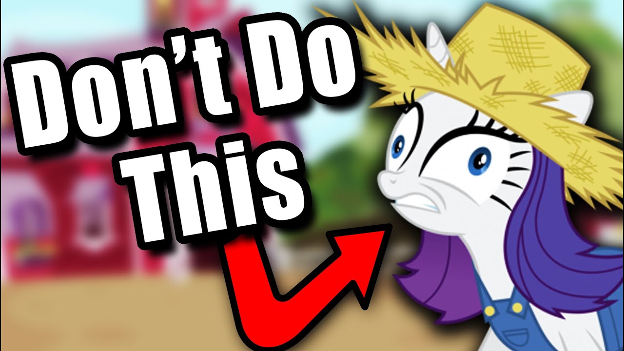 If You Want Friends, Don't Change Yourself as shown in My Little Pony