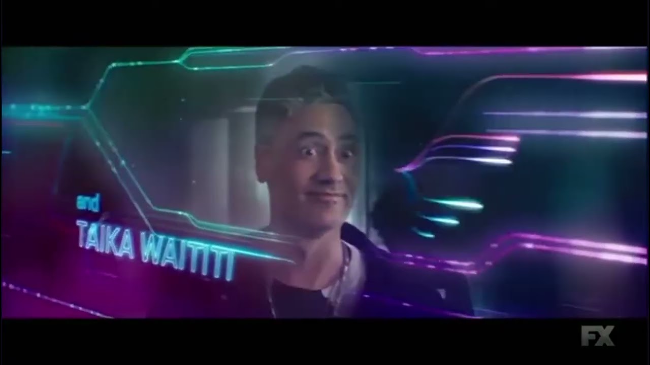 Free Guy (2021) end credits (FX live channel)