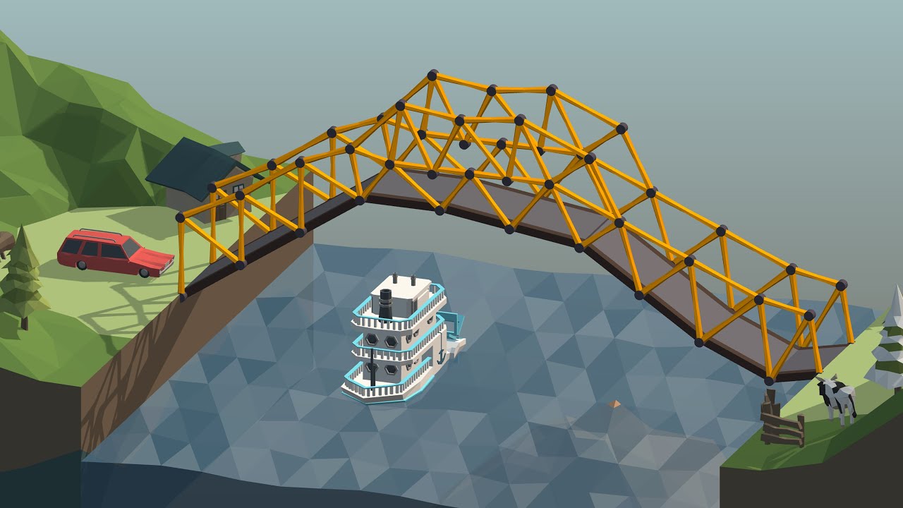 poly bridge, poly bridge gameplay, poly bridge top 1, poly bridge...