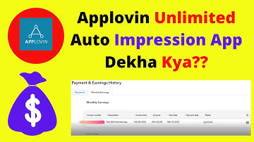 How to Earn 50$ daily from Applovin App || Applovin self click app Earning Apps || high eCPM ||