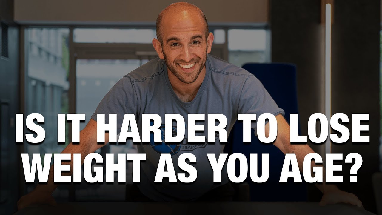 is it harder to lose weight as you age?