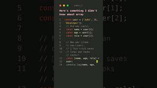 🤯 This Clean JS Hack CHANGED My Code! #coding #javascript #javascripttips