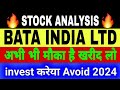 Bata india share latest news  best stocks to buy now
