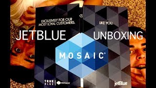JetBlue Mosaic Welcome Kit Unboxing