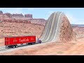 Cars vs Giant Bulge #3 – BeamNG.Drive