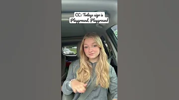 Playground In ASL Americansignlanguage Asl Educational Learninglanguages Signlanguage 