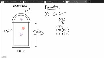 MPM1D1 3 5 Perimeter and Area of Composite Figures