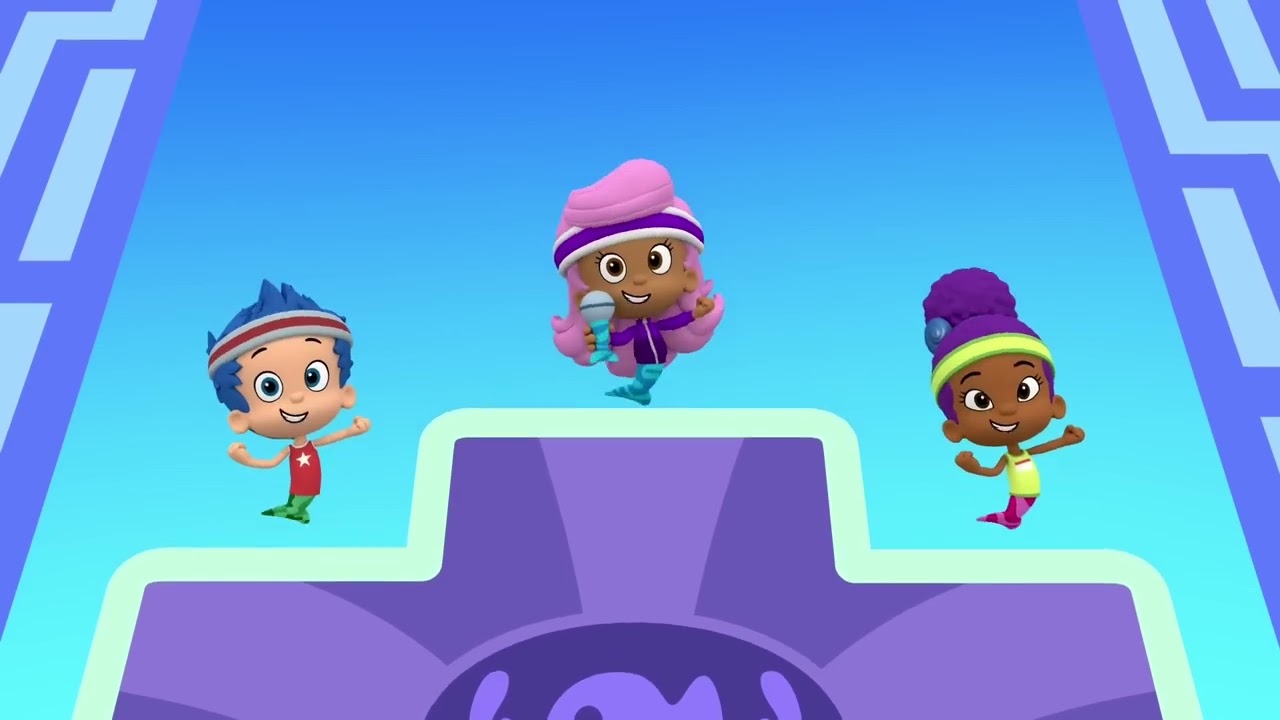 BobbyNice SpaceShip With Trolls Band Together / Bubble Guppies Music Video