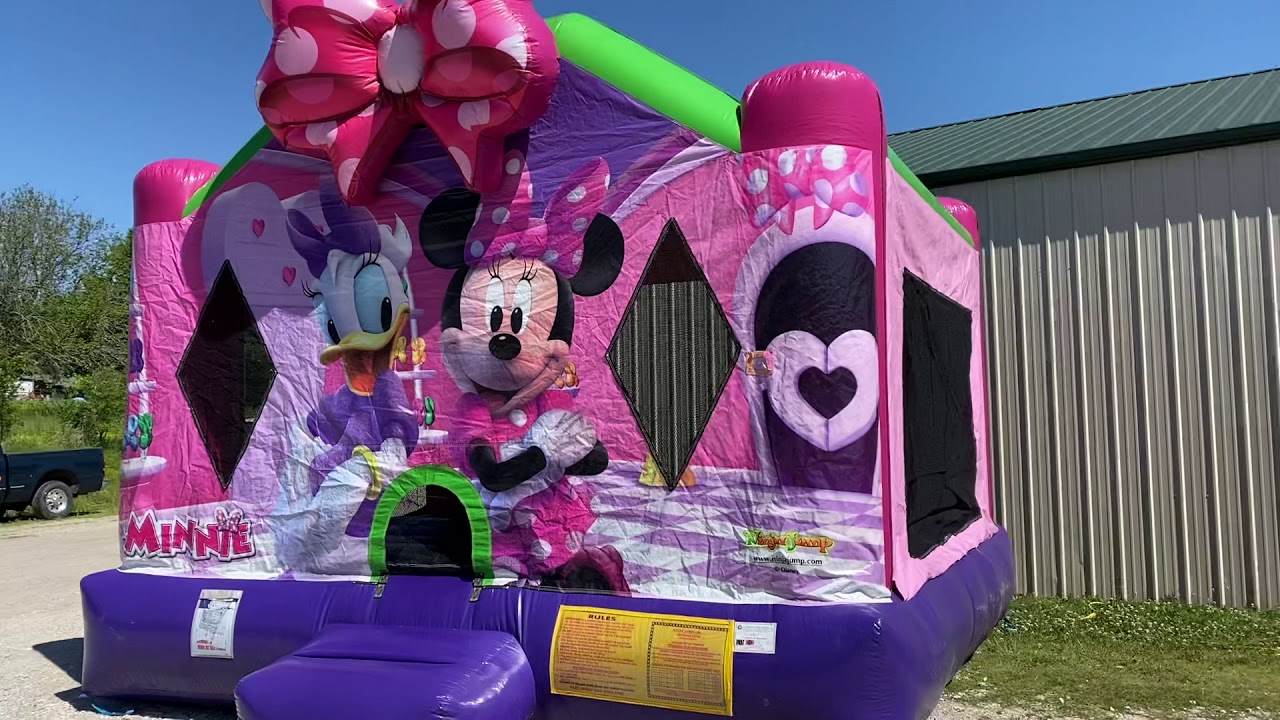 Minnie Mouse Bounce House YouTube
