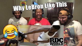 How LeBron was in the locker room after getting swept by the nuggets - REACTION!