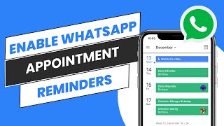 How to set up WhatsApp appointment reminders [TUTORIAL]
