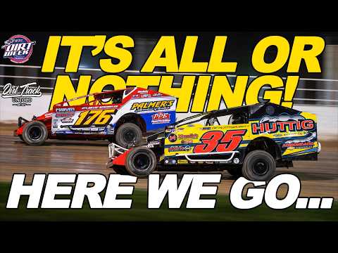 Two Drivers Fighting for a Spot in the Big Show! Super DIRT Week Day 2 - dirt track racing video