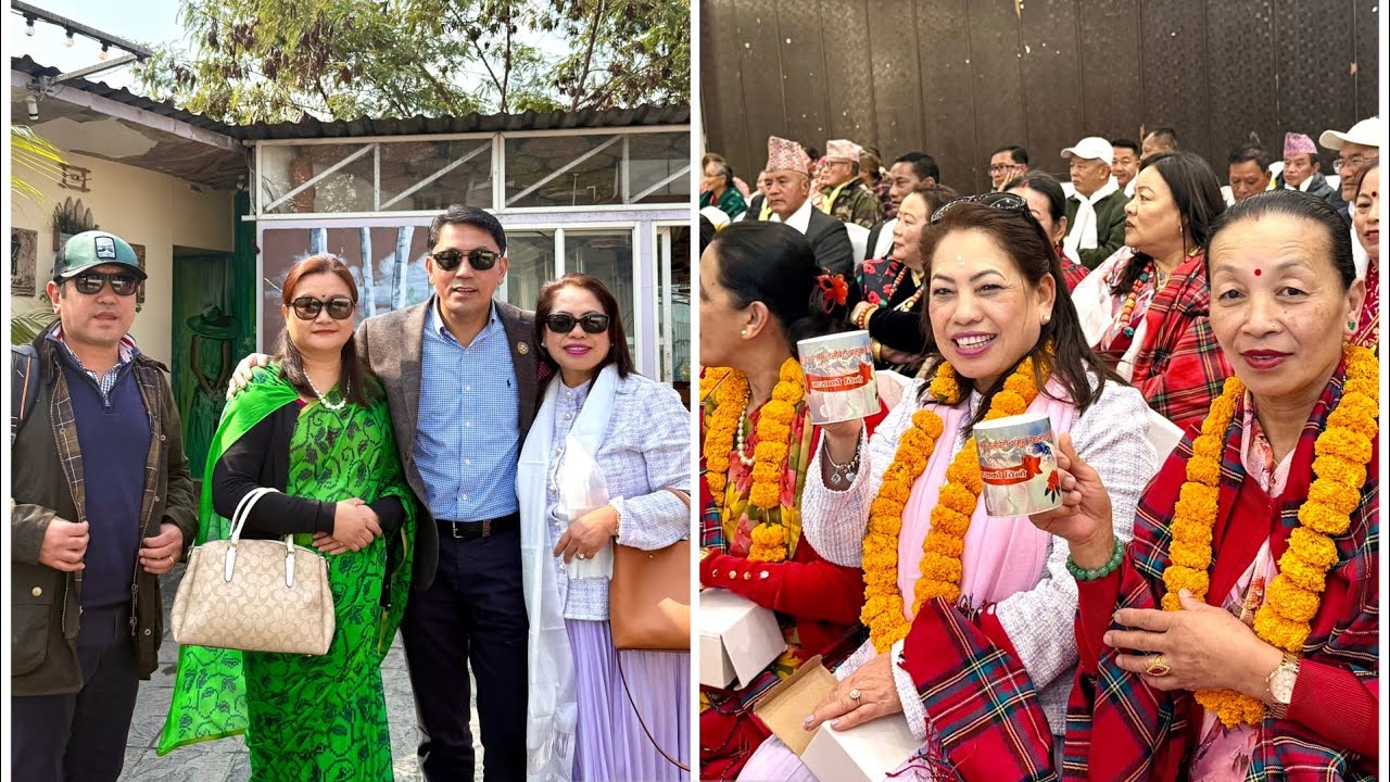 आज केा कार्यक्रम गुम्बा,धेाताने पेाखरी चेलीबेटी बाट सम्मान र केाने गेान्डे धाताने नेपाल बाट समान्न