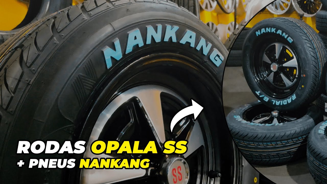 RODAS OPALA SS E PNEUS LETRA BRANCA - VEJA O RESULTADO