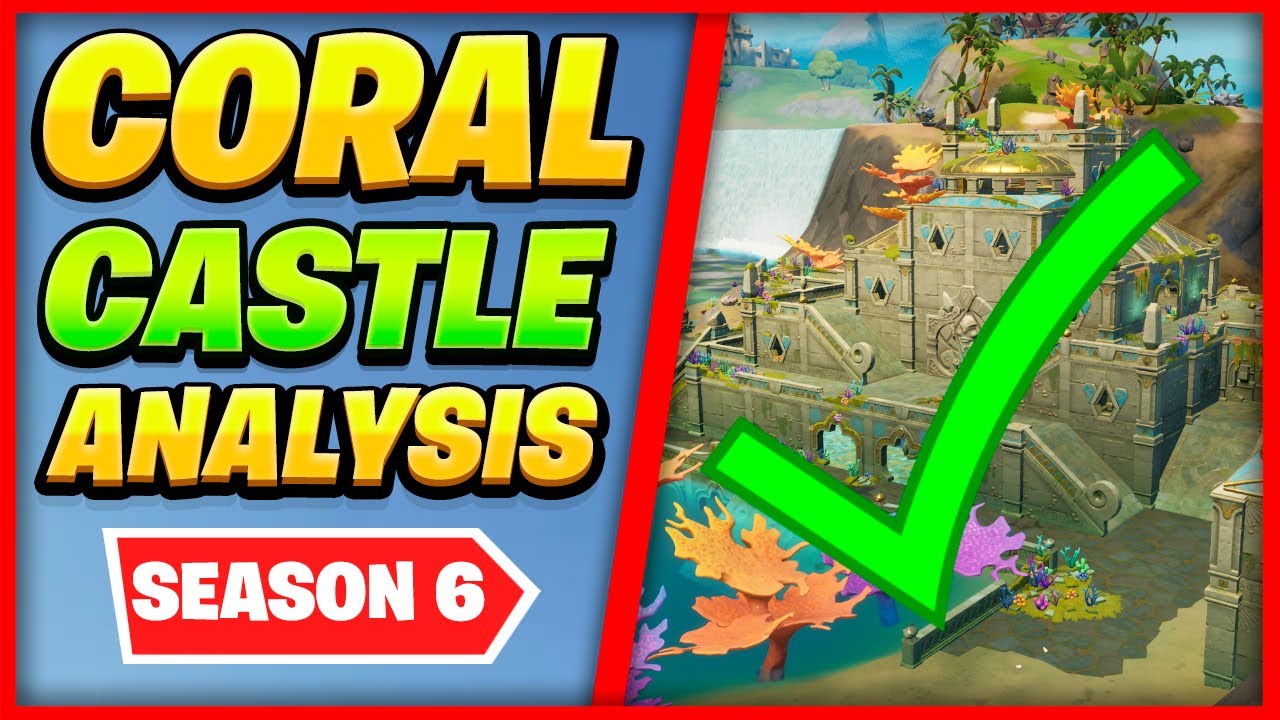 Coral Castle is the BEST Drop Spot in Fortnite Season 6 And Here is why