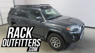 Order here:
https://www.rackoutfitters.com/gobi-stealth-rack-w-40-inch-led-mount-for-toyota-4runner-gen5-without-sunroof/
the gobi stealth rack is low pr...