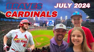 WE WENT TO TRUIST PARK TO WATCH THE BRAVES PLAY BURLY & THE CARDINALS #Braves #Cardinals #mlb 