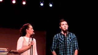 Corey Mach and Hannah Elless sing "In Whatever Time We Have" at The Duplex 2/11/12